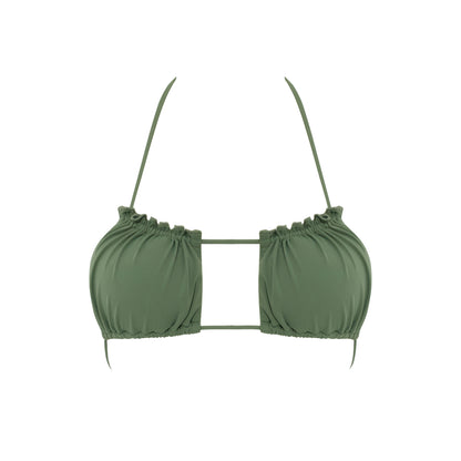 The Silva Sage Green Bikini Top