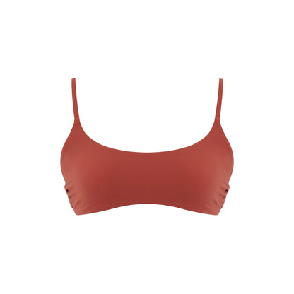 The Terra Marsala Bikini Top